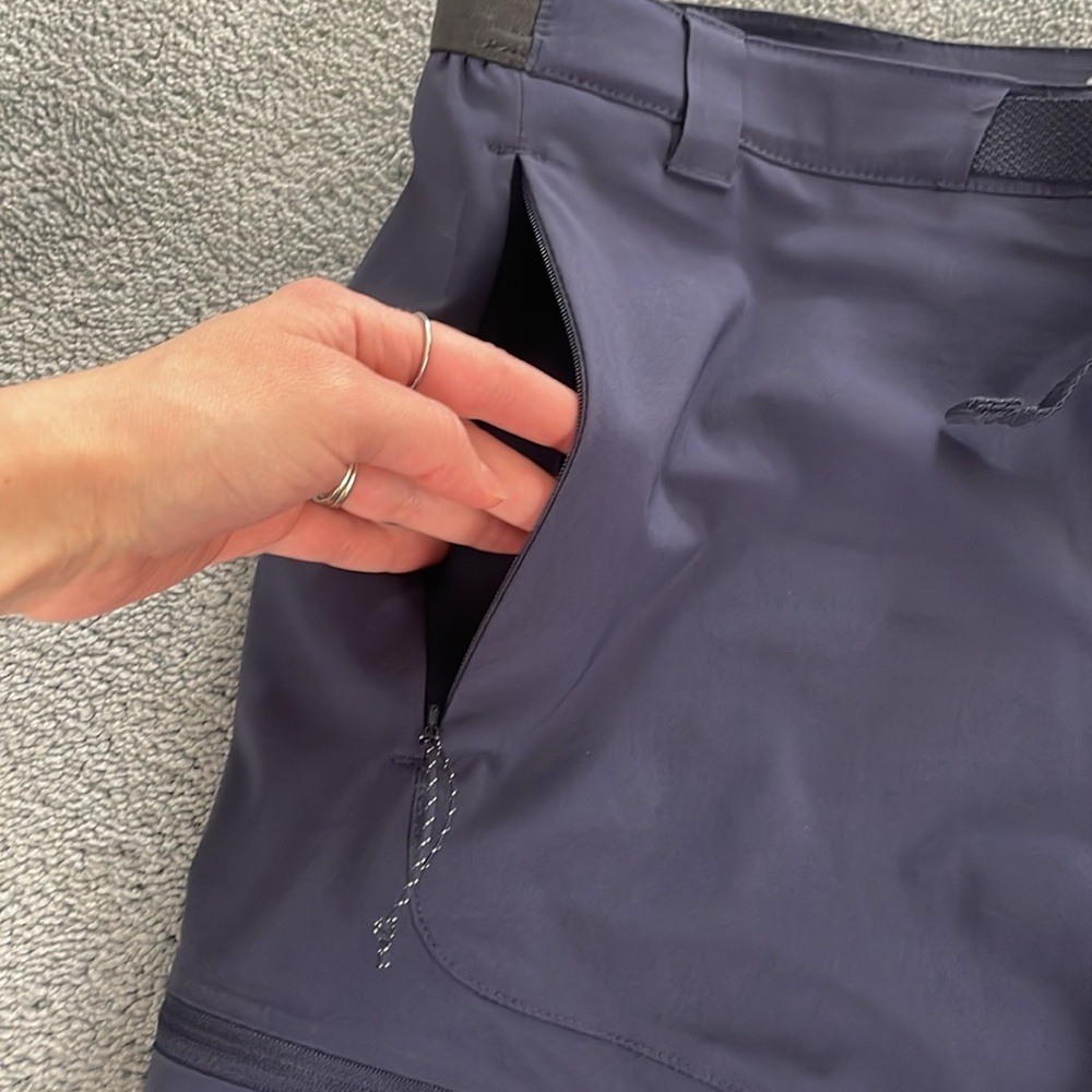 Columbia Titanium Men’s Omni-Shield Hiking Pants 16/48 Navy Lightweight Travel - Picture 5 of 14